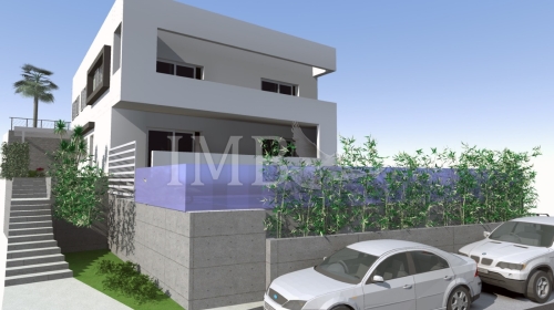Building land approx. 650 m2 | Valid building permit | Residential building with 2 units | Dubrovnik area